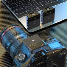 SX8 clip-on wireless microphone used in interview – crystal-clear sound for speaking